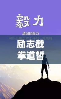 励志截拳道哲学语录,探寻人生力量之源