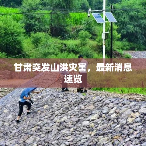 甘肃突发山洪灾害,最新消息速览