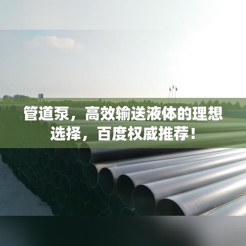 管道泵,高效输送液体的理想选择,百度权威推荐!