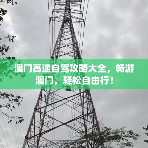 澳门高速自驾攻略大全,畅游澳门,轻松自由行!