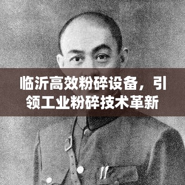 临沂高效粉碎设备,引领工业粉碎技术革新
