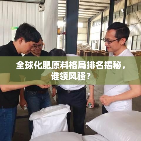 全球化肥原料格局排名揭秘,谁领风骚?