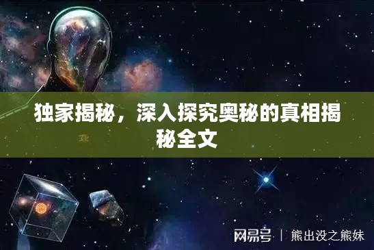 独家揭秘,深入探究奥秘的真相揭秘全文