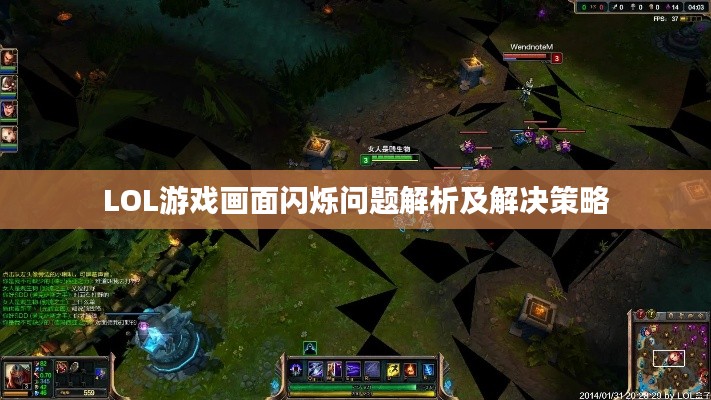 LOL游戏画面闪烁问题解析及解决策略