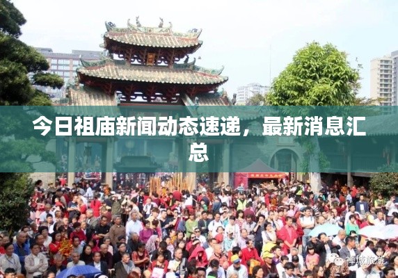 今日祖庙新闻动态速递,最新消息汇总