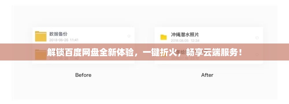 解锁百度网盘全新体验,一键折火,畅享云端服务!