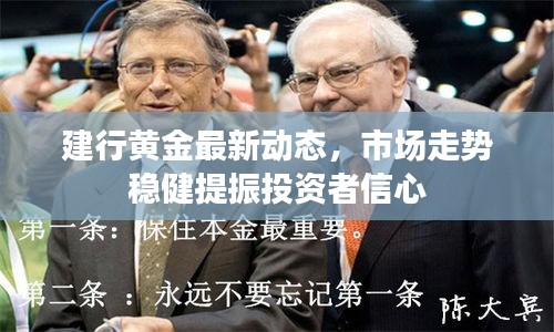 建行黄金最新动态,市场走势稳健提振投资者信心