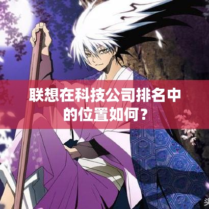 联想在科技公司排名中的位置如何?