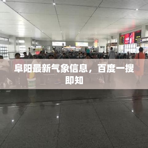 阜阳最新气象信息,百度一搜即知