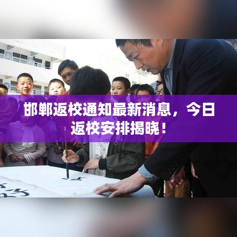 邯郸返校通知最新消息,今日返校安排揭晓!