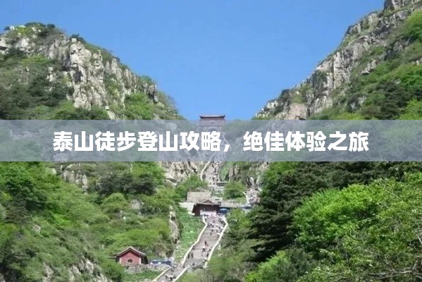 泰山徒步登山攻略,绝佳体验之旅