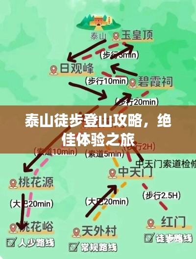 泰山徒步登山攻略,绝佳体验之旅