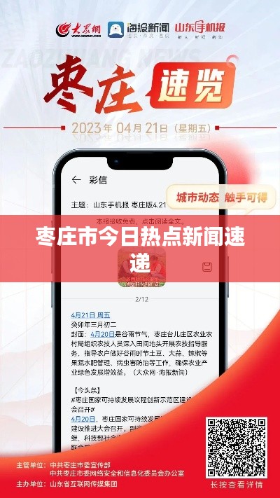 枣庄市今日热点新闻速递