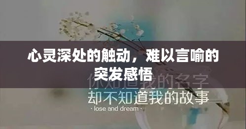 心灵深处的触动,难以言喻的突发感悟