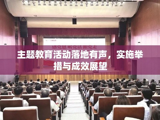 主题教育活动落地有声,实施举措与成效展望