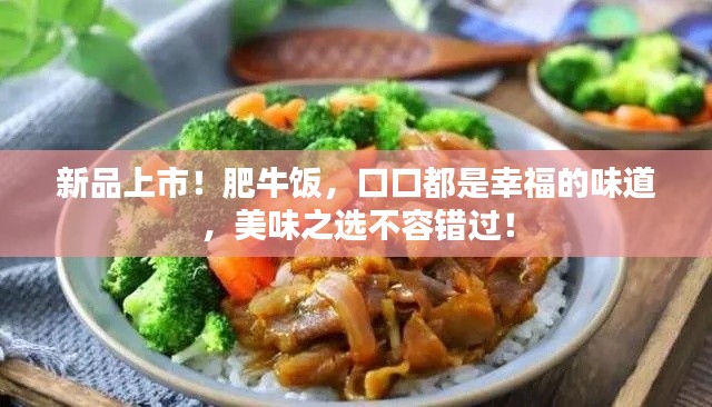 新品上市!肥牛饭,口口都是幸福的味道,美味之选不容错过!