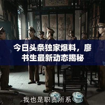 今日头条独家爆料,廖书生最新动态揭秘