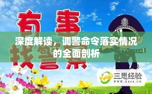 深度解读,调警命令落实情况的全面剖析