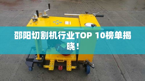 邵阳切割机行业TOP 10榜单揭晓!