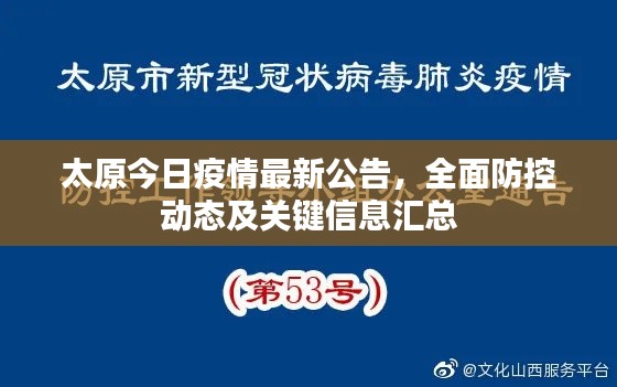 太原今日疫情最新公告,全面防控动态及关键信息汇总