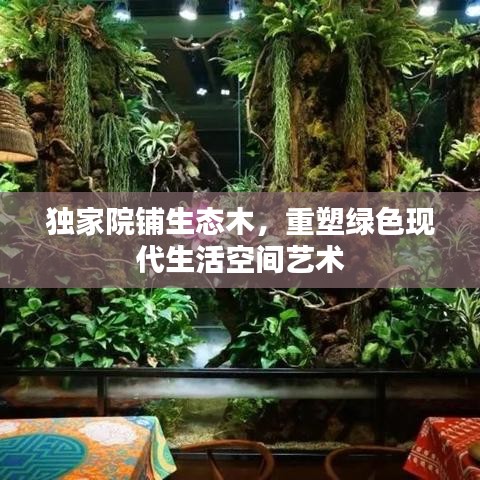 独家院铺生态木,重塑绿色现代生活空间艺术