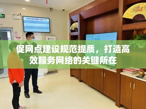 促网点建设规范提质,打造高效服务网络的关键所在