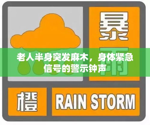 老人半身突发麻木,身体紧急信号的警示钟声