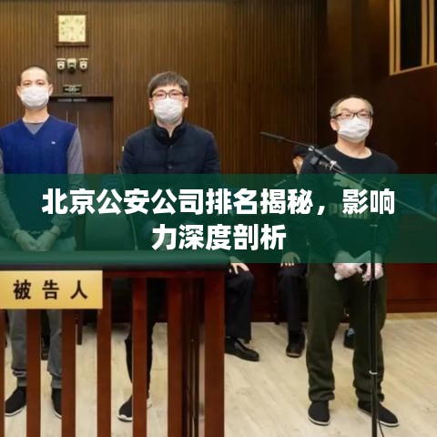 北京公安公司排名揭秘,影响力深度剖析