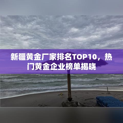 新疆黄金厂家排名TOP10,热门黄金企业榜单揭晓