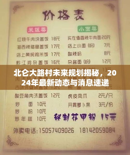北仑大路村未来规划揭秘,2024年最新动态与消息速递