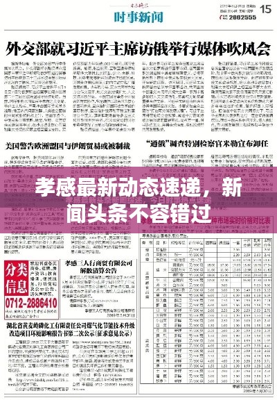 孝感最新动态速递,新闻头条不容错过