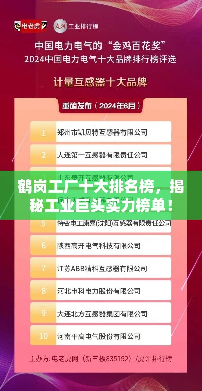 鹤岗工厂十大排名榜,揭秘工业巨头实力榜单!