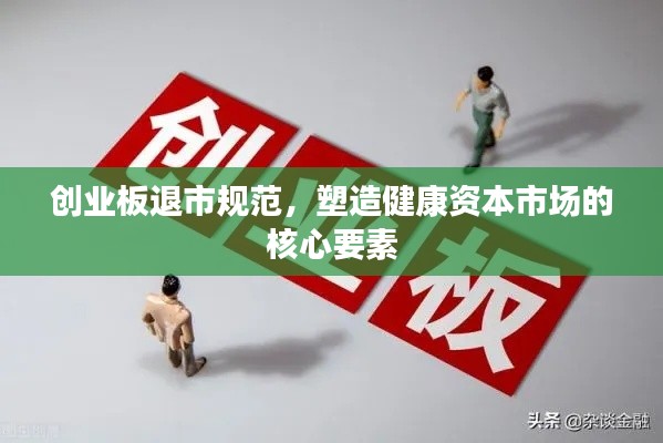 创业板退市规范,塑造健康资本市场的核心要素