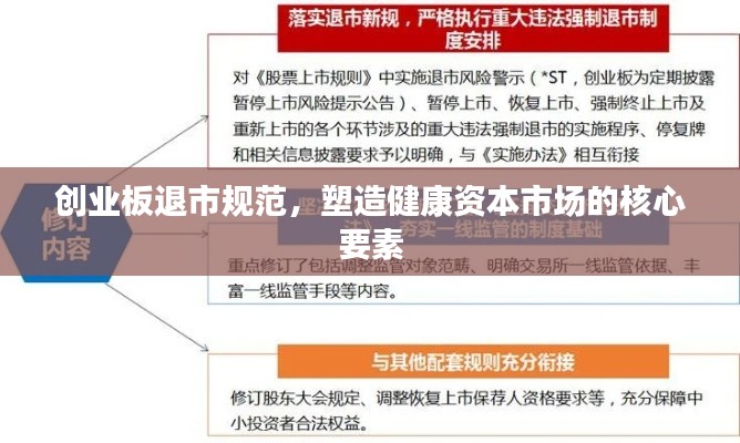 创业板退市规范,塑造健康资本市场的核心要素