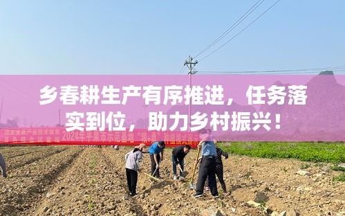 乡春耕生产有序推进,任务落实到位,助力乡村振兴!