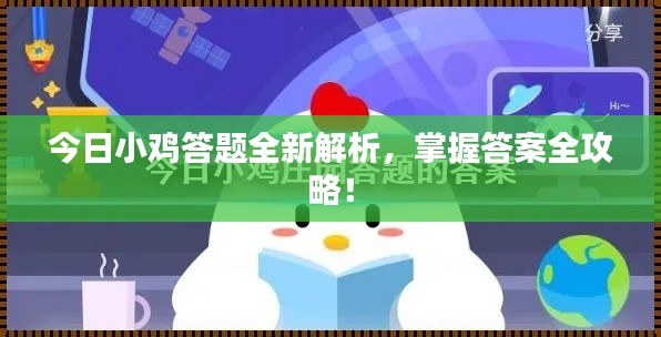 今日小鸡答题全新解析,掌握答案全攻略!