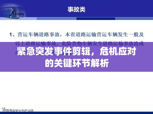 紧急突发事件剪辑,危机应对的关键环节解析