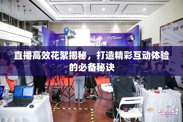直播高效花絮揭秘,打造精彩互动体验的必备秘诀