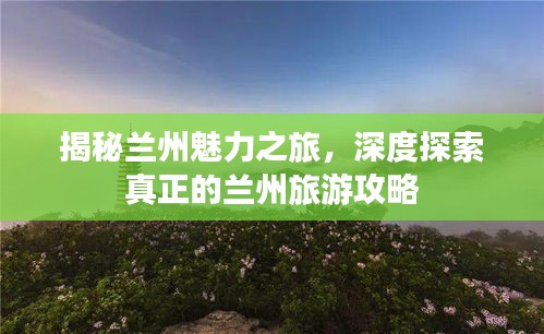 揭秘兰州魅力之旅,深度探索真正的兰州旅游攻略