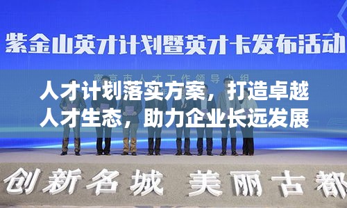 人才计划落实方案,打造卓越人才生态,助力企业长远发展